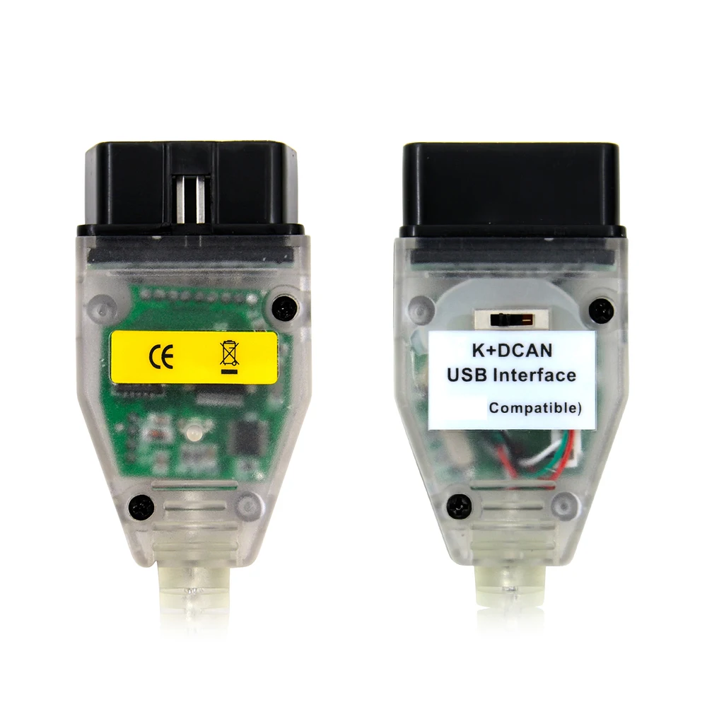 كابل تشخيص واجهة USB لـ BMW K + CAN ، رقاقة FT232RL مع مفتاح ، احترافي مع 20Pin لـ BMW