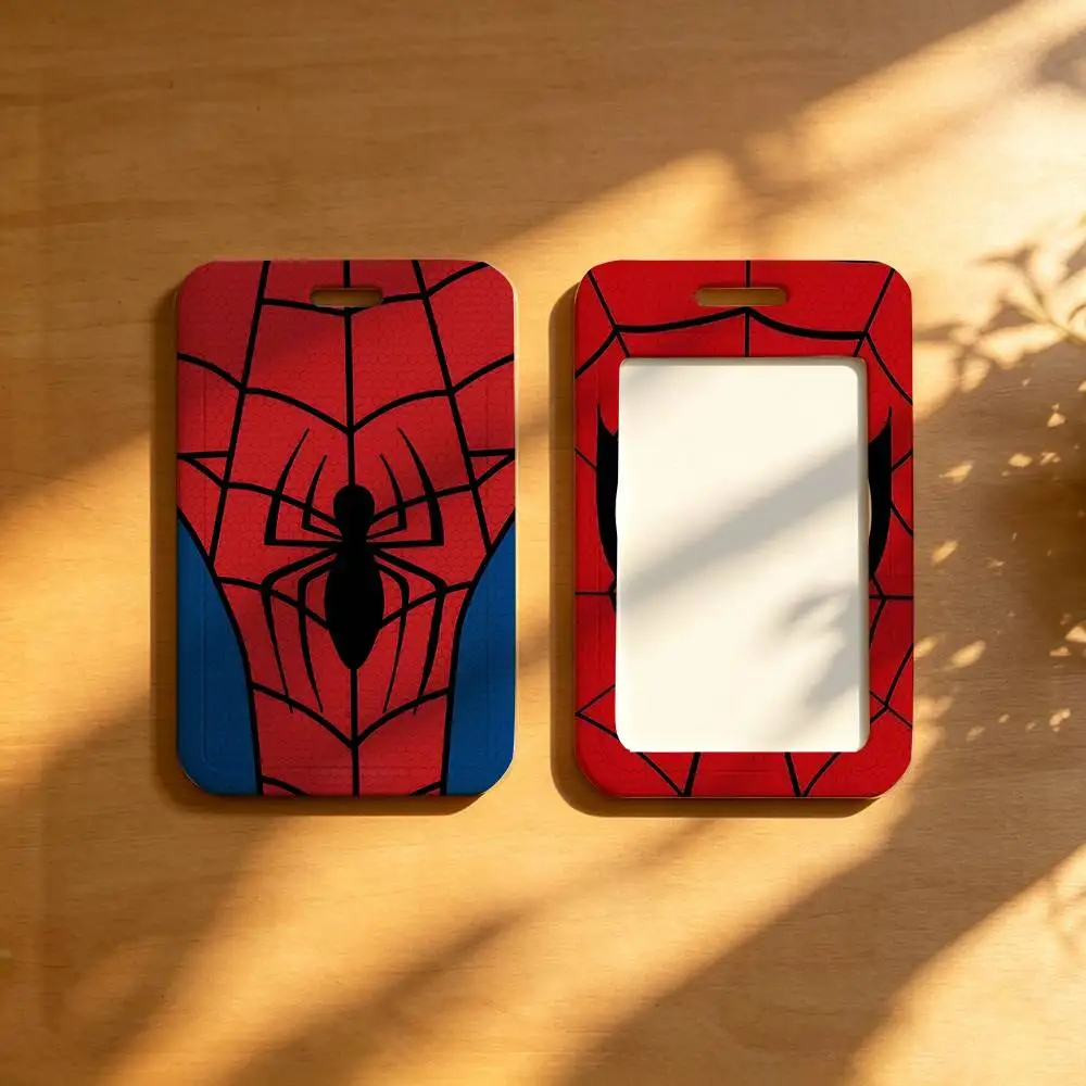 Cool-S-spider-m-ManS NFC Contactless Sliding Card Sleeve For Student Cards, Bus Cards, ID Cards, And Work Permits