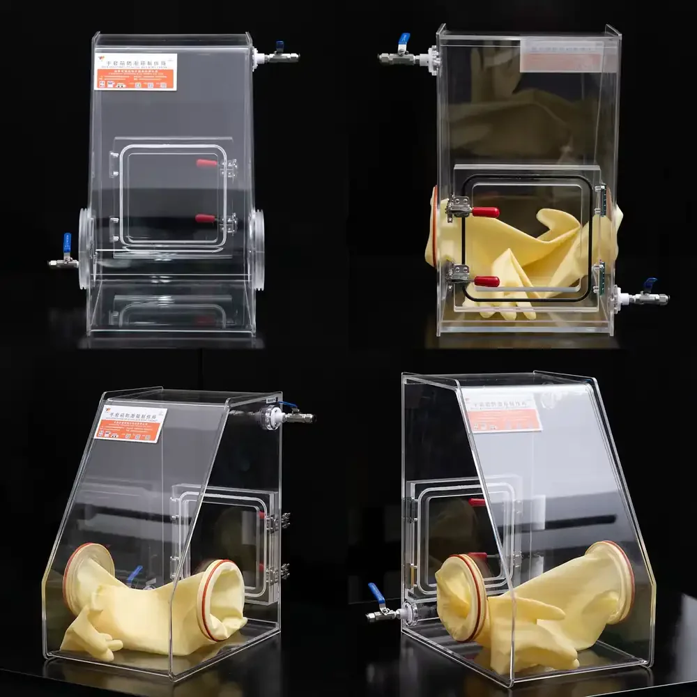 

Acrylic Glove Box AGB-1A With Cheaper Prices Use Inert Displacement to Reduce the Internal Water Value