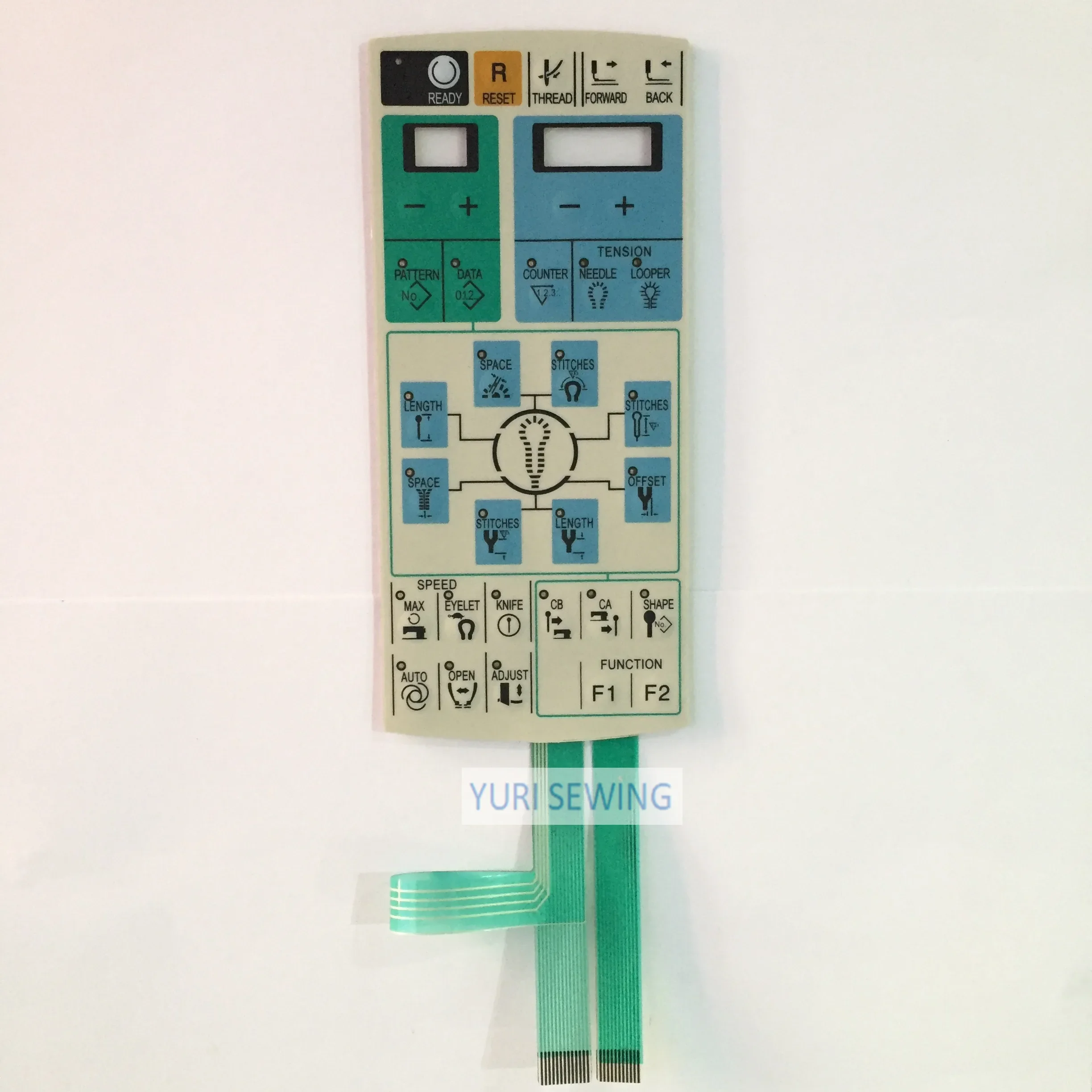 High high quality JUKI MEB-3200J operation box panel board keypad membrane control box industrial sewing machine spare parts