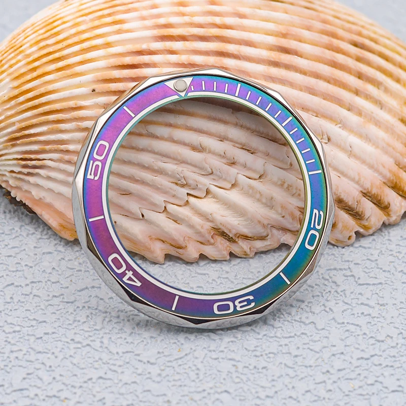 Seiko Bezel Seamaster Bezel Insert Ceramic Bezel Ring with Scale Fits for SKX007 SRPD Seiko Watch Case Modified Watch Parts