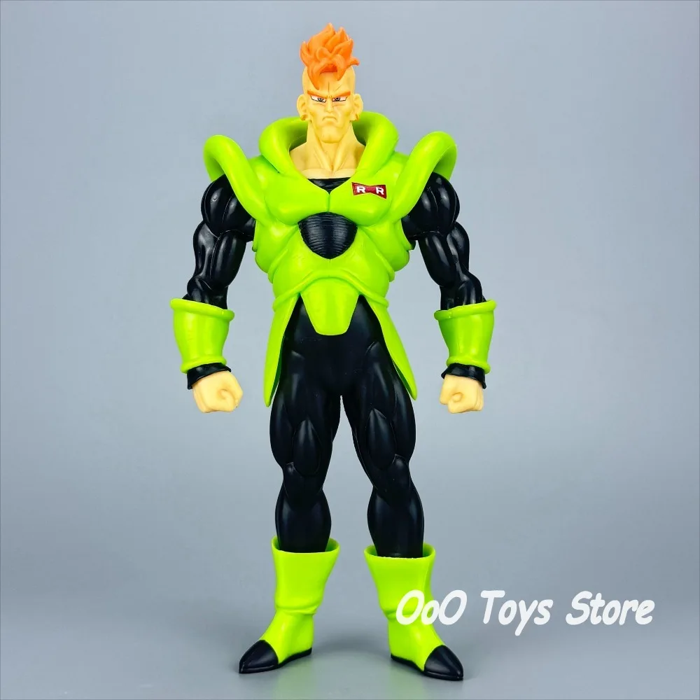Anime Dragon Ball Z Figure ANDROID 16 Action Figures Pvc Statue Desktop Ornamen Collection Model Toys Gifts 21.5cm/8.46in view 2