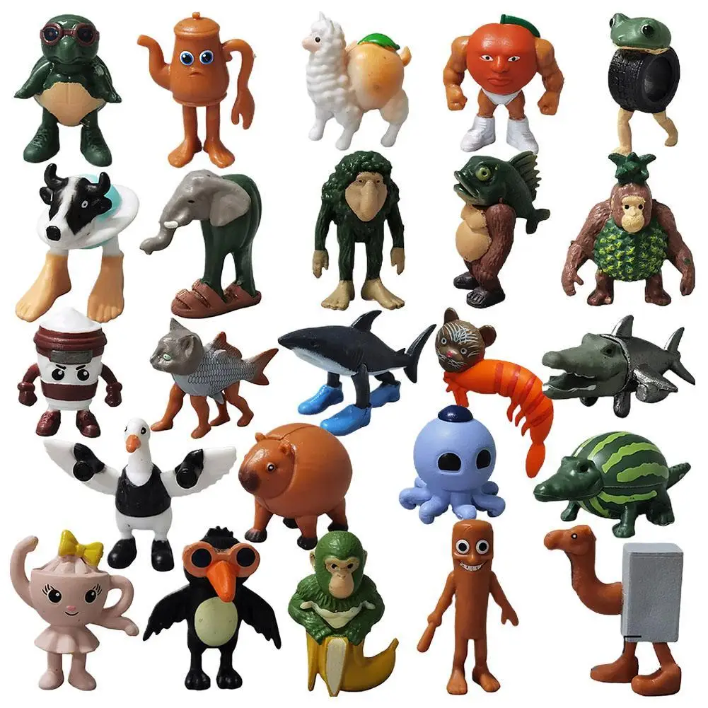 تونغ صحور شخصية كابتشينو قاتلينو الشكل لعبة Tralalero Tralala عمل أرقام القرش الشكل تحصيل هدية لعبة هدية صندوق #1