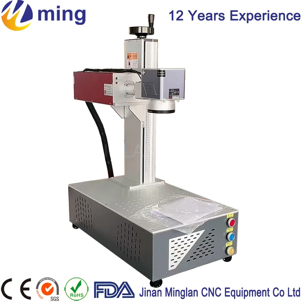 

Низкая цена воздушного охлаждения 3W 5W УФ-лазерная маркировочная машина 355nm для неметаллов