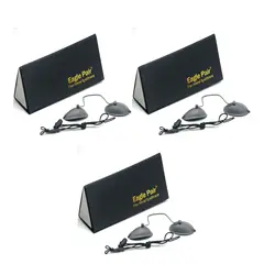 Máscara de Ojos de acero inoxidable 304, 3 piezas Eagle par IPL Beauty 190nm-14000nm OD7 + ajustable, protección ocular de Metal flexible