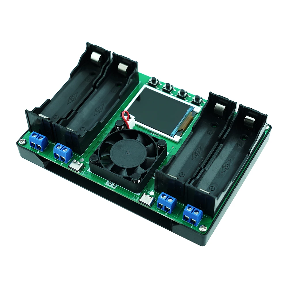 18650 21700 Batteriekapazitäts- und Innenwiderstandstester Typ-C 4-Kanal Automatisches Lade- und Entlademodul DC 5V – Detail 14