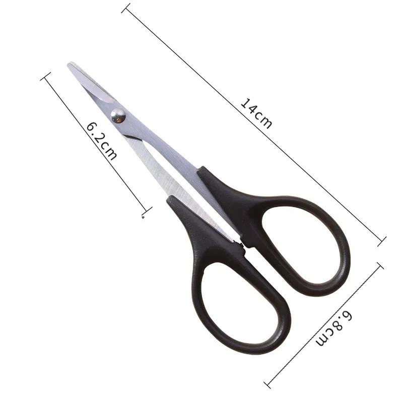 RC Car Shell Scissors Straight Peen/Curved Blade Scissors for Model Car Body Trimming Accessory Tool for RC Model Body
