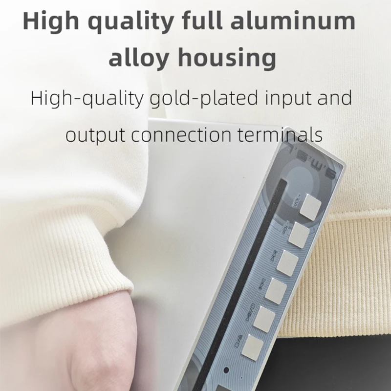 SMSL PL100 CS43131 رقاقة مشغل أقراص مضغوطة طاقة الإخراج 30Ω 60 ميجا واط RCA /3.5 ملم/محوري/بصري مع جهاز التحكم عن بعد