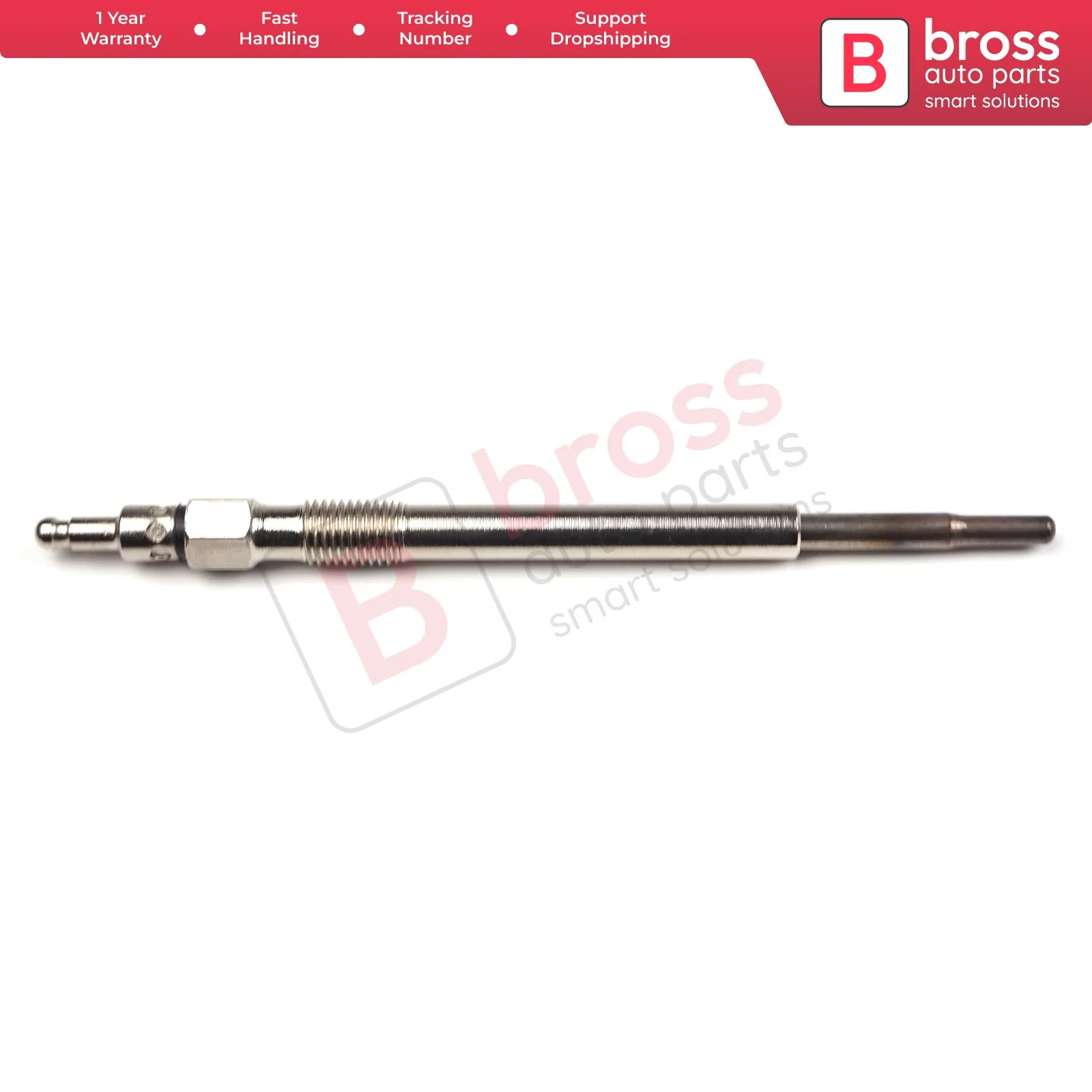 

Bross Auto Parts BGP5 1 Piece Heater Glow Plugs N10579805, MN980406, GX3117, 0106671802 for VW Audi Seat Skoda Mitsubishi