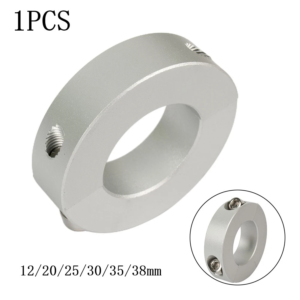 Clamp Collar Double Split 25mm Inside Diameter Shaft Collar Clamp  Aluminum Alloy Clamp Bearing Backstop Ring