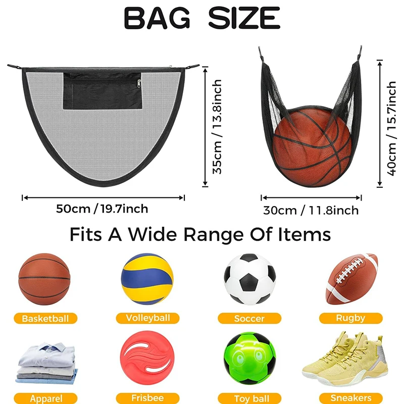 กระเป๋าเก็บอุปกรณ์กีฬากลางแจ้งแบบพกพา สะพายไหล่ข้างเดียว สำหรับใส่ฟุตบอล บาสเกตบอล วอลเลย์บอล และอุปกรณ์อื่นๆ