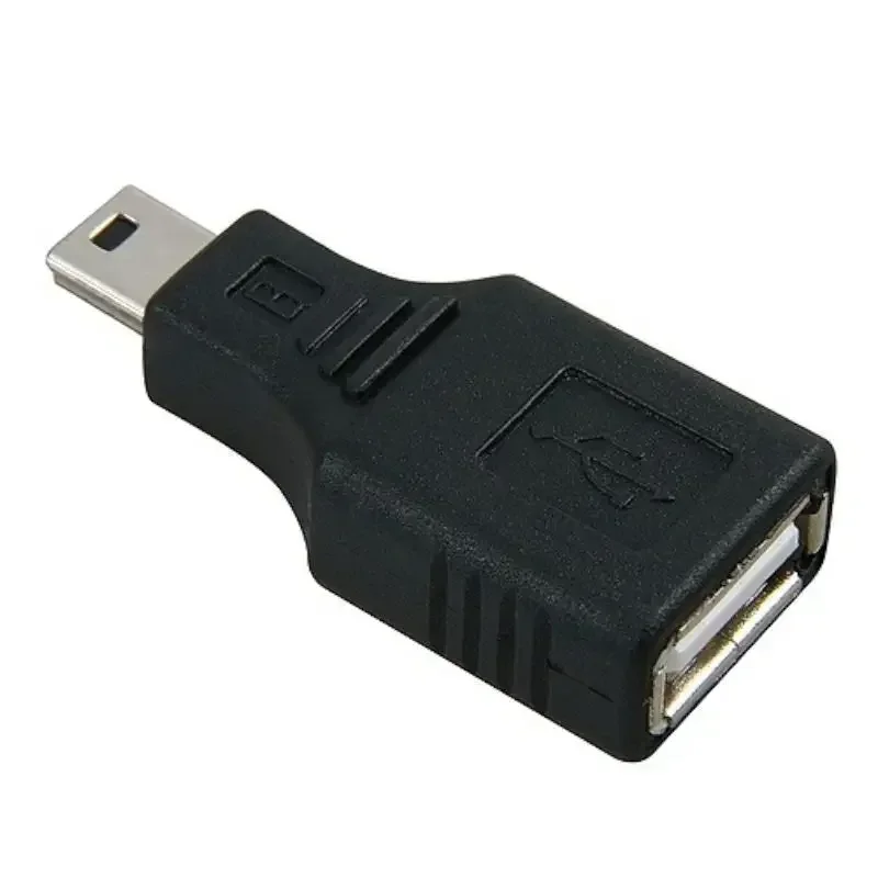 Mini USB 2.0 A Female To Micro USB B Male Adapter OTG  High Speed Converters PC Computer Laptop Adapter Hardware Changer