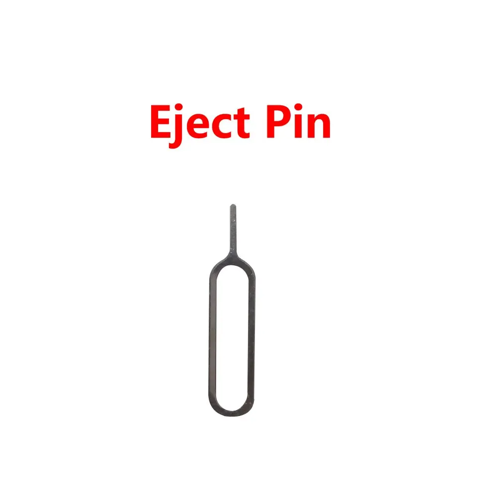 10pcs/set Sim Card Tray Eject Pin Key Tool For Huawei For IPhone IPad Samsung OPPO VIVO To Open The Sim Card Eject Tool