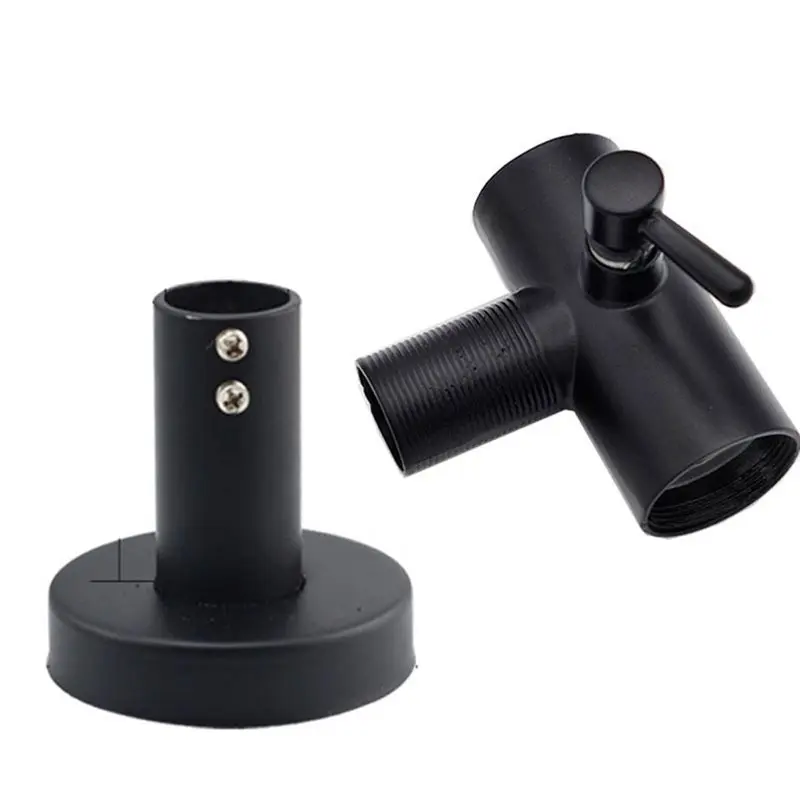 A93E-Wall-Mounting Hardware For Bathroom For Showers-For Shower Riser Rail 50Mm Extended Wall Bracket With 3-Way Slider