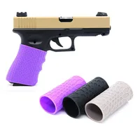 Universal Tactical Grip Sleeve for Glock G17, G18, G19 Pistol Non-slip Rubber Grip Cover for Handgun Shooting Gun Accessories