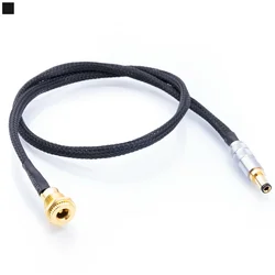■ Hifi DC Power Cord OCC Copper Silver Plated 5.5 X 2.1 5.5*2.5mm Male To Female Adapter Pulg ,Charging Extension Cord 1.5mm²