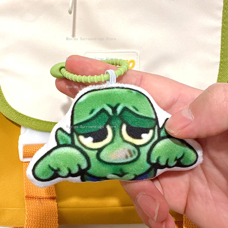 10 سنتيمتر محشوة ألعاب من القطيفة المعلقات لعبة كلاش رويال العفاريت الرموز التعبيرية دمية حقيبة صوت قلادة الرسوم المتحركة المفاتيح دمية المشجعين لطيف هدية #5