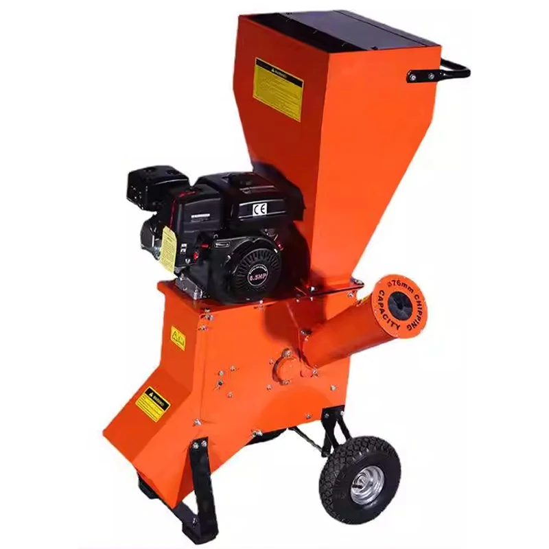 Heavy-duty Fuel-powered Wood Chipper Suitable for Wood Crushing and Cutting, Garden Wood Chip Production.(Customized)