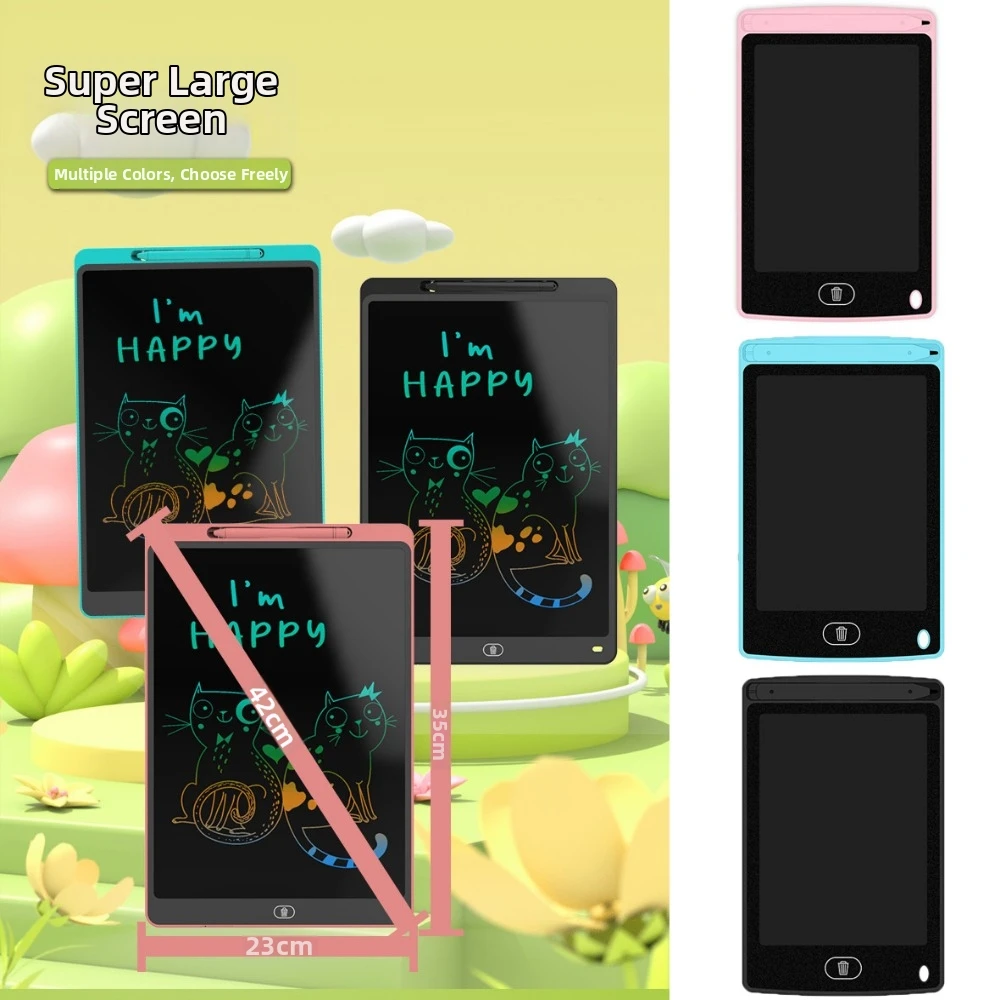 4.4/6.5in LCD Drawing Board Multicolor Plastic Writing Tablet Digit Magic Blackboard Children's Electronic Drawing Board