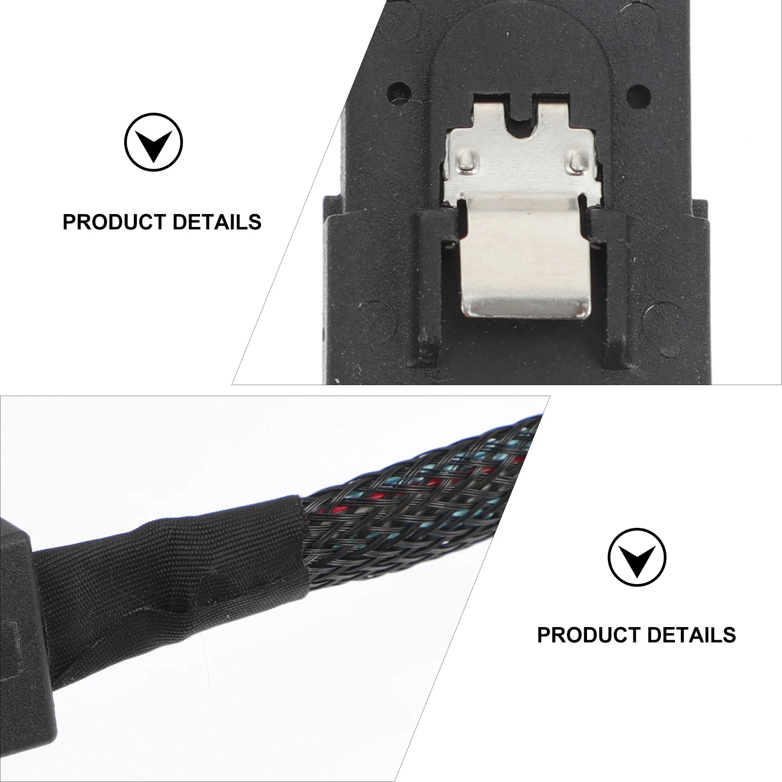 

Mini Mini Sas Cable 0.5M High-Speed Data Transmission For Server Workstation Internal 36 Pin Sff-8087 Cord