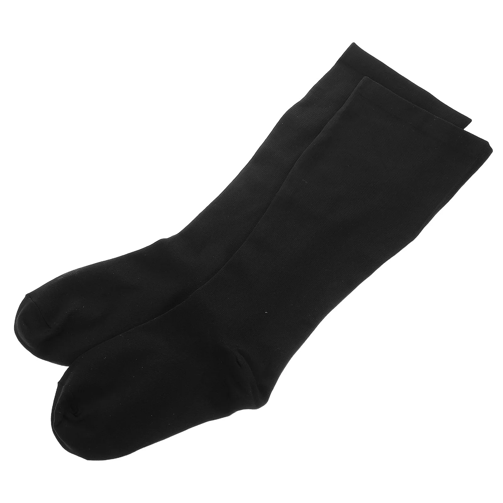 

1 пара компрессионных носков больших размеров, однотонные дышащие носки для бега в тренажерном зале, пешего туризма, велоспорта, спортивные носки, предметы первой необходимости для спортзала для мужчин