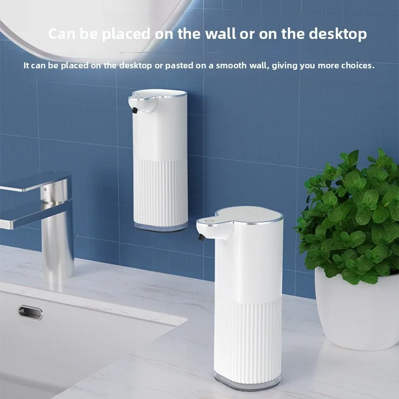 P9A Automatic Induction Soap Dispenser, Foam Washing Mobile Phone Detergent Automatic Sensor, Wall-mounted Soap Dispenser