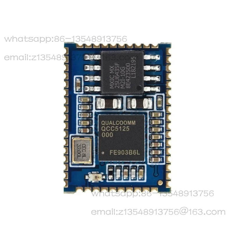 

SJR-BTM525 QCC5125 Аудиомодуль Bluetooth Qualcomm LDAC APTX-HD APTX-LL доступен на складе