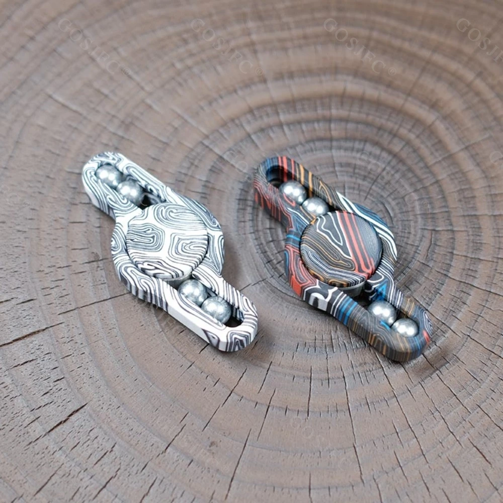G10 coloré Fidget Spinner Fidget jouets pour adultes deux lames Fidget Spinner manipulation sensation gyroscope soulagement de l'anxiété Gadgets
