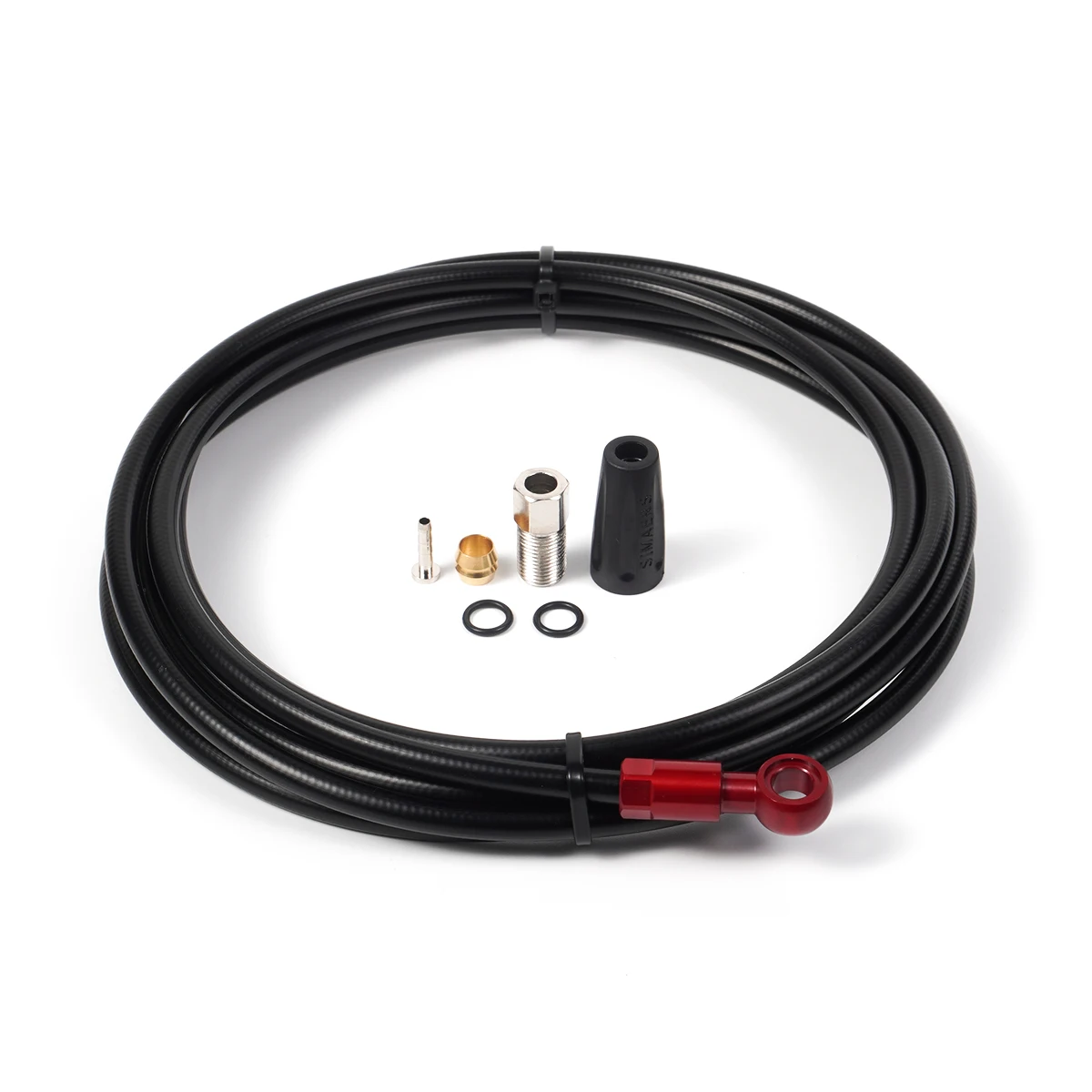 CNC Fahrrad Hydraulische Brems Schlauch Kit 5mm * 2M Radfahren Öl Bremsen Rohr Kabel Für SLX XT XTR DEORE BH90 BH59 SHIMANO Fahrrad Brems Schlauch – Detail 4