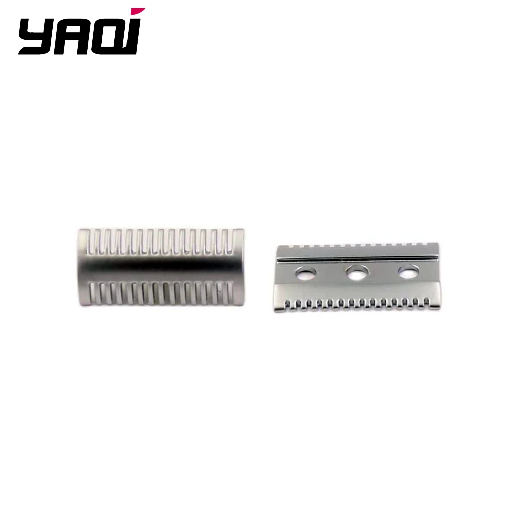 Yaqi Matte Chrome Color Mellon Mens Safety Razor Head  for Shaving Razors