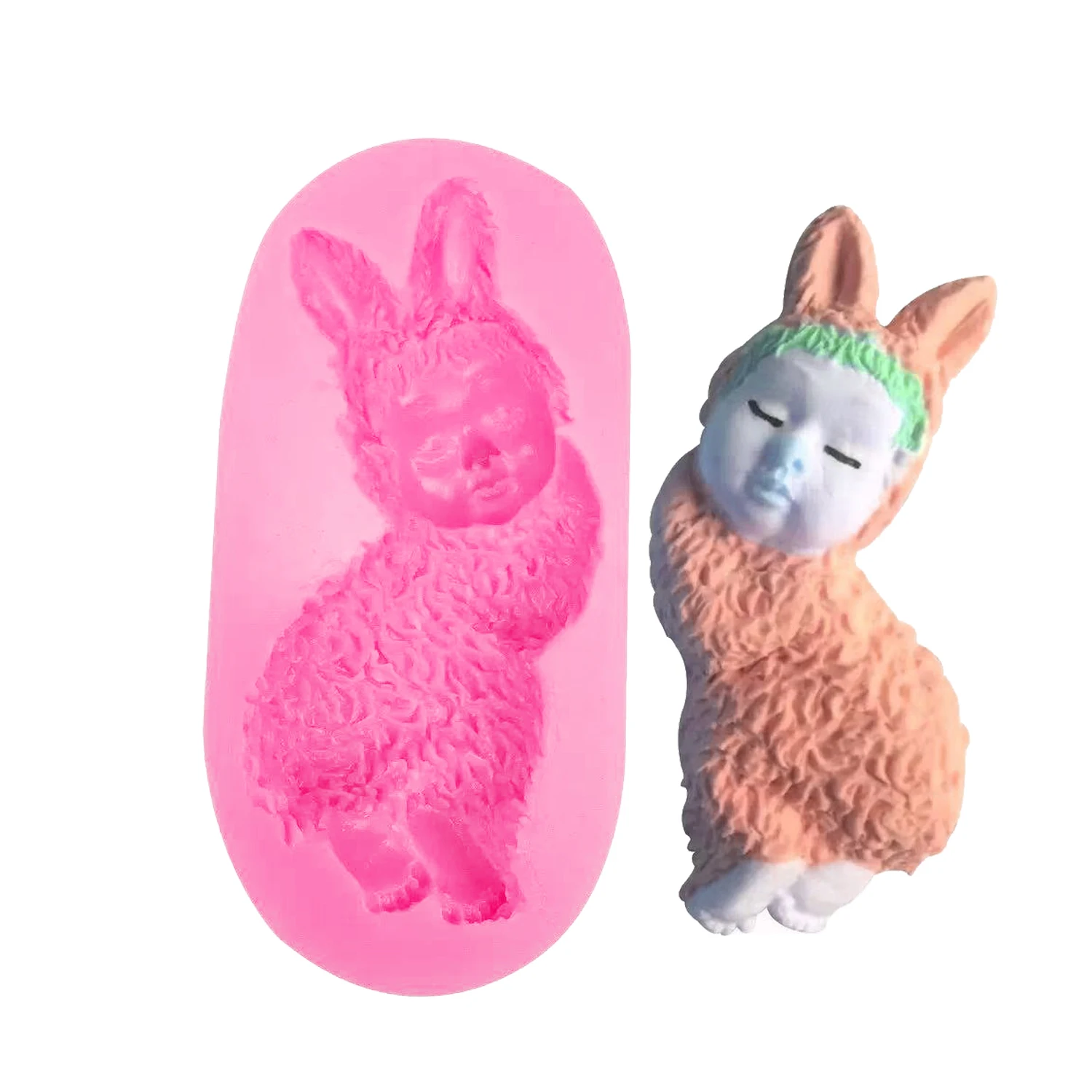 3D Baby Silicone Mold for Chocolate Gummy Soap Candle Plaster Resin DIY Supplies