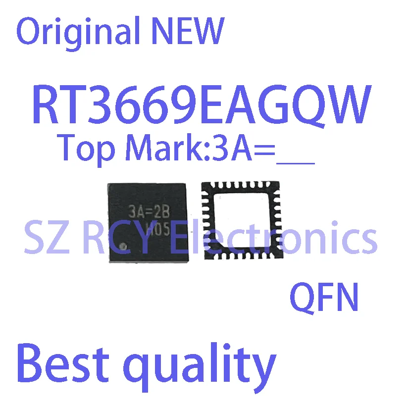 

(1-5 шт.) Новый RT3669EAGQW RT3669EA топовая Марка 3A = чипсет QFN