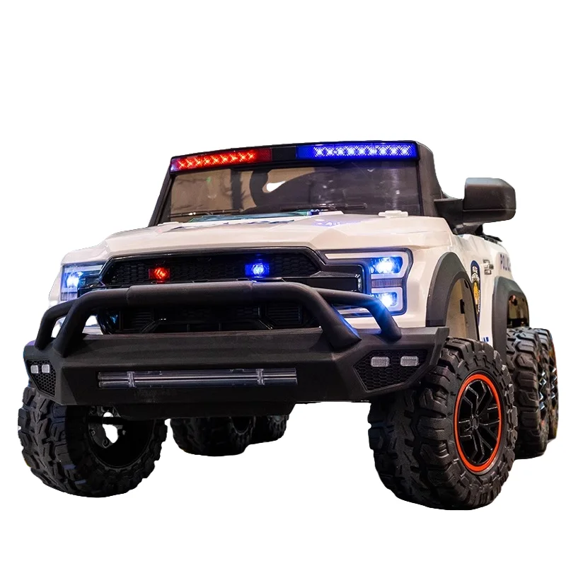 

Electric Ride-On Car for Big Kids Police Car for Kids Kid Cars 24v Electric Remote Control Voiture Electrique Enfant