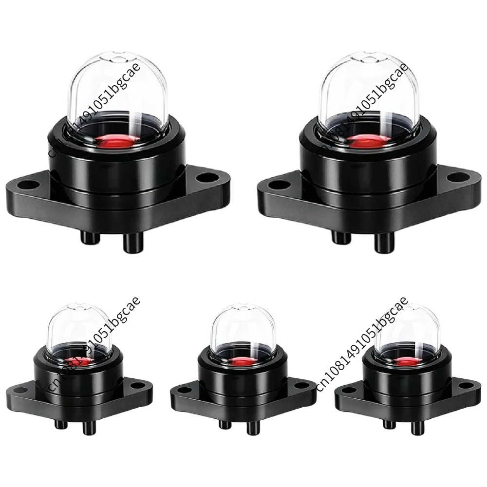 5-packs Fuel Primer Pump for McCulloch Partner 335/435/440 Chainsaws Weedeater Primer Bulb for Lawn Mower and Small Engine Tools