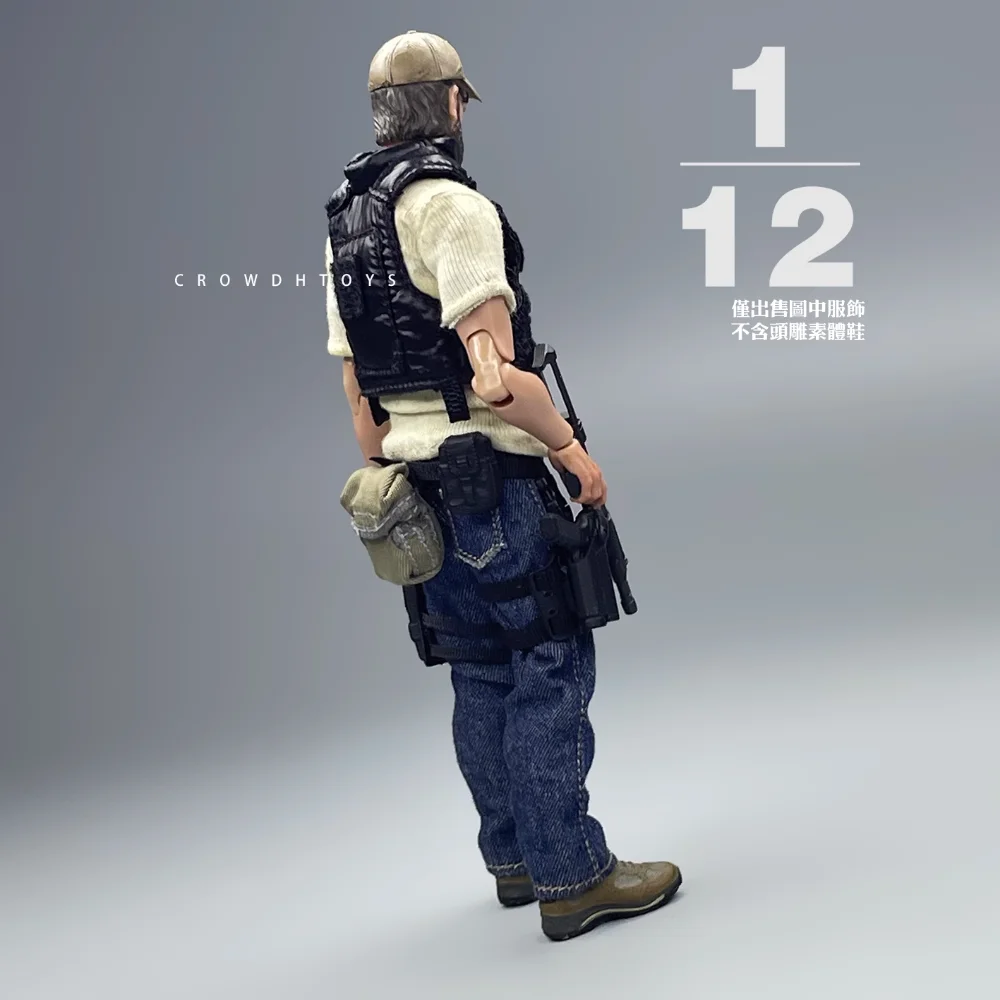 1/12 Scale Vest Model for 6'' Figure(only Vest)