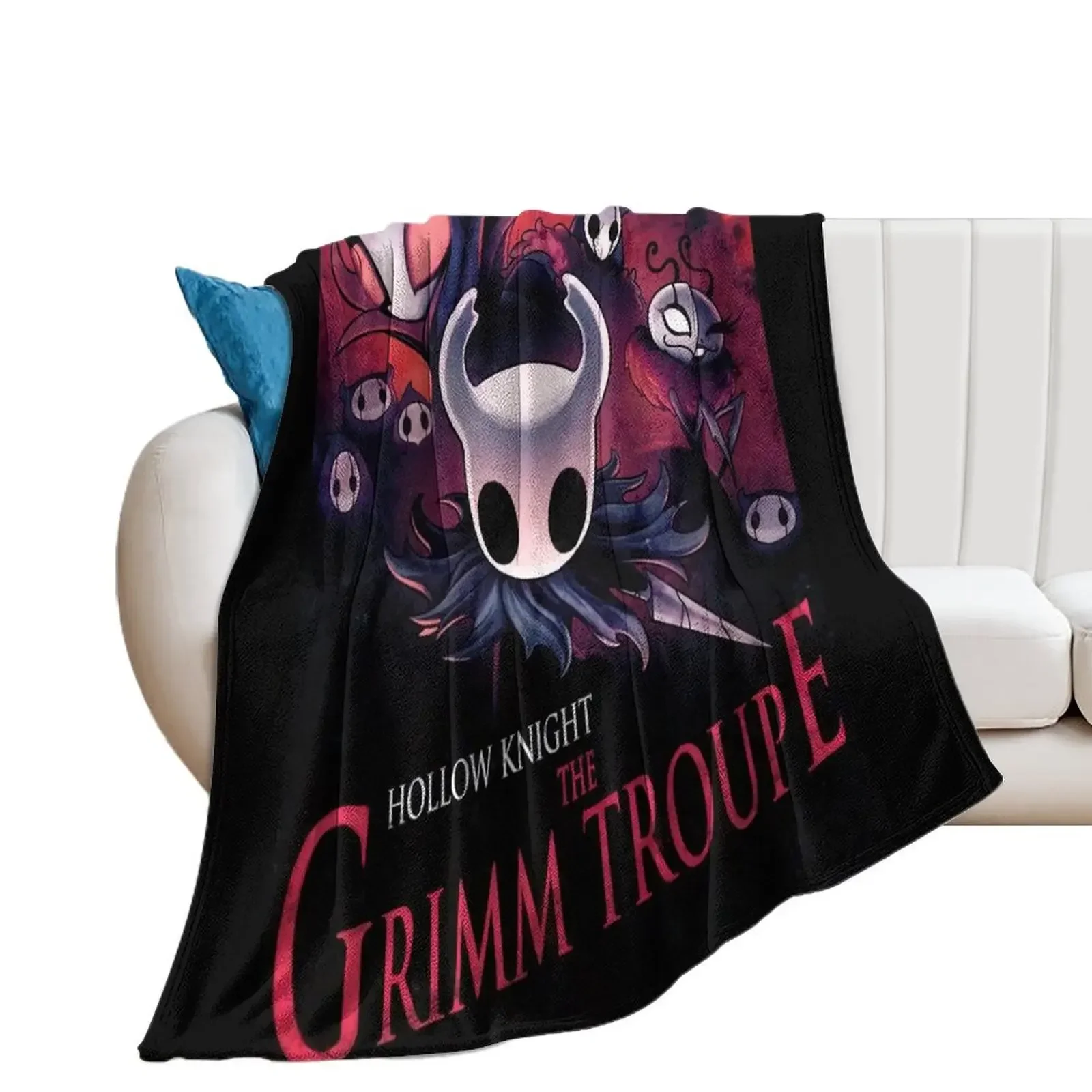 The Grimm Troupe Throw Blanket Luxury St Plaid on the sofa Sofas Hair Blankets