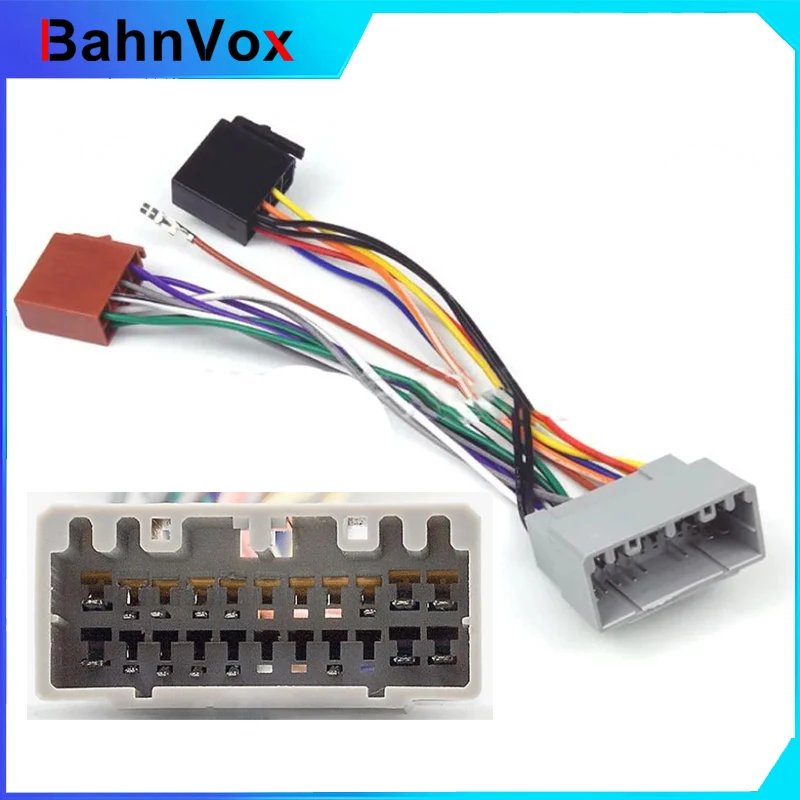 Bahnvox'2005-2007 for Chrysler 300 for Jeep Cherokee Cherokee Wrangler Car Stereo Radio ISO Wiring Harness
