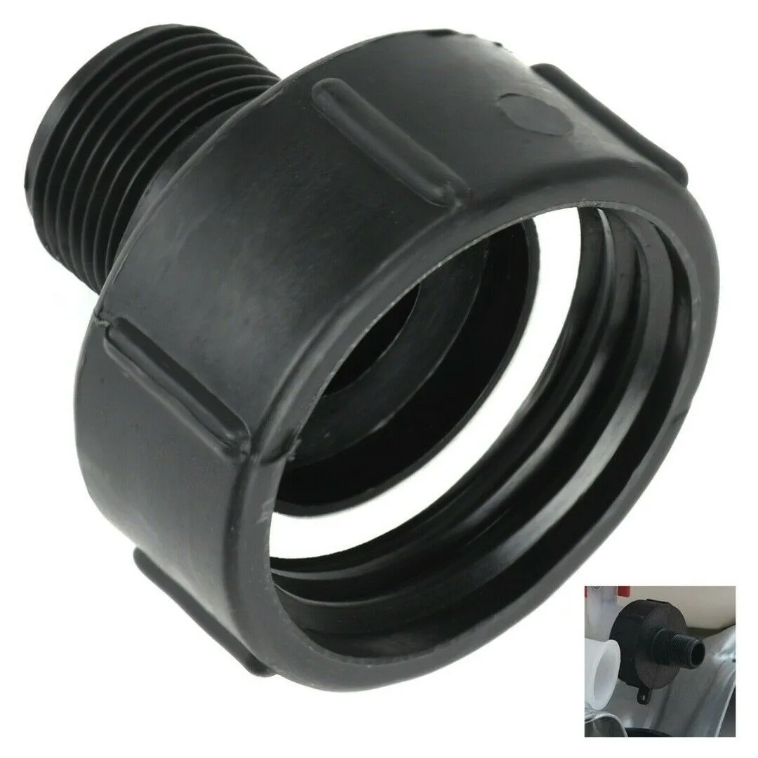 

IBC Tank Valve Connector Adapter S100x8 (100mm) To Reduce S60x6 (60mm) Plastic For IBC Water Tanks Containers Faucet Accessories