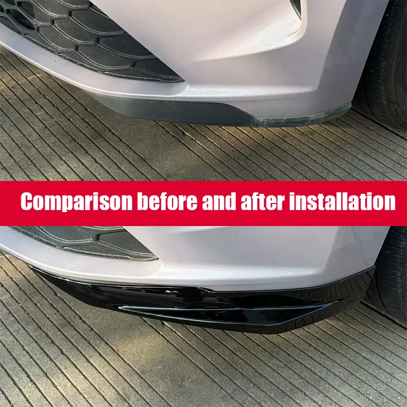 For MG 4 MG4 Urban 2026 2027 Automotive front bumper protection angle ABS material exterior modification parts view 4
