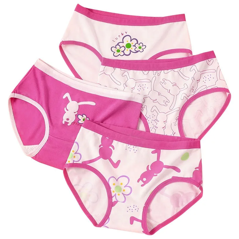 2-14 Years Old Cartoon Girls Briefs Panties Kids Underwear Girls Clothes for 2 3 4 5 6 7 8 9 10 11 12 13 14 Year Old 2083