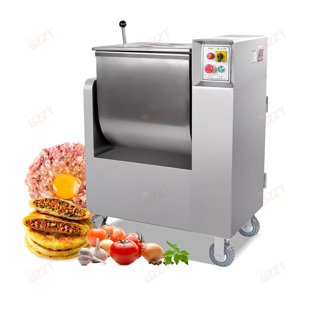 Factory Price Custom Industrial Commercial Meat Stuffing Mixer Food Mixer Machine Meat Processing Equipment Easy to Use