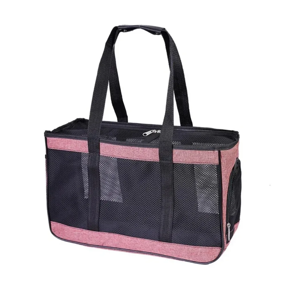 Soft Side Dog Carrier Backpack Cat Pet Travel Bag Airline Approved Small Dog Cat Carrier Portable Outdoor Transport Bag