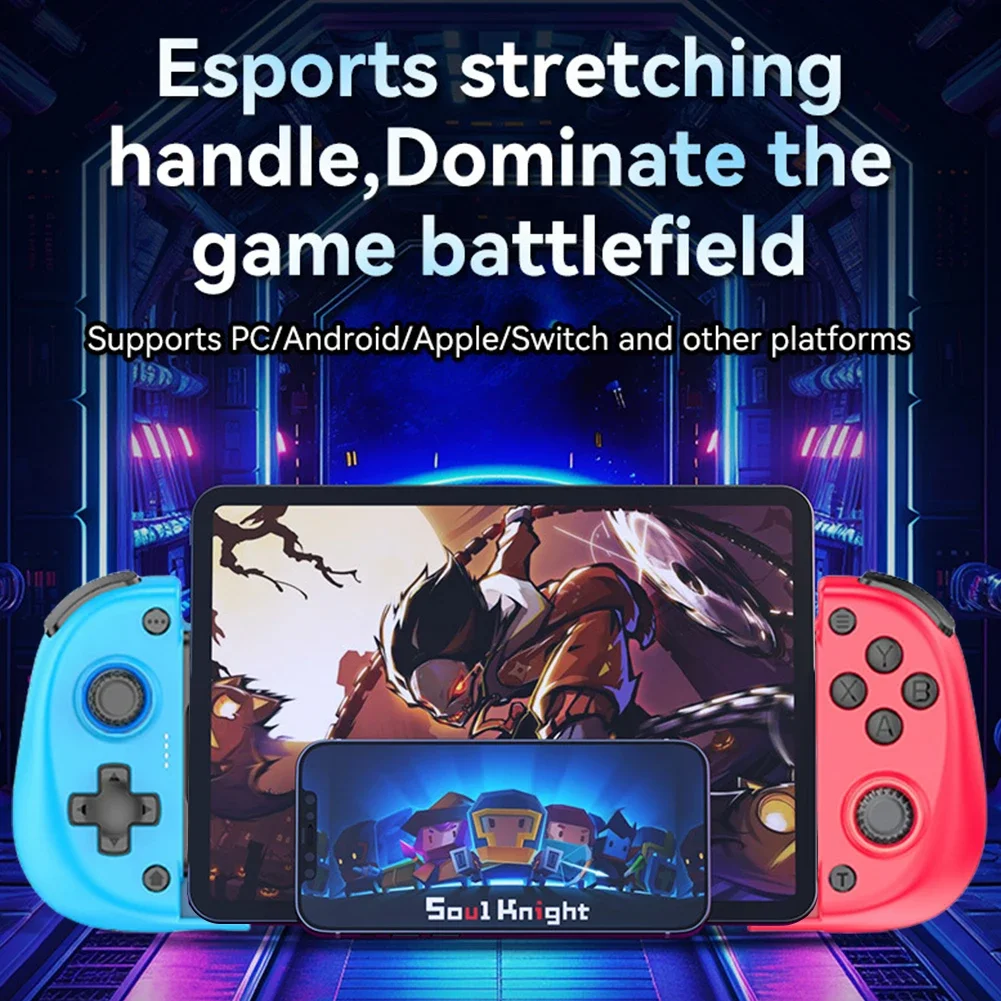 

NEW X5 mini Heat Dissipation Stretching Game Controller Semiconductor Rgb Light Dual Hall Android Ios Computer Streaming Steam