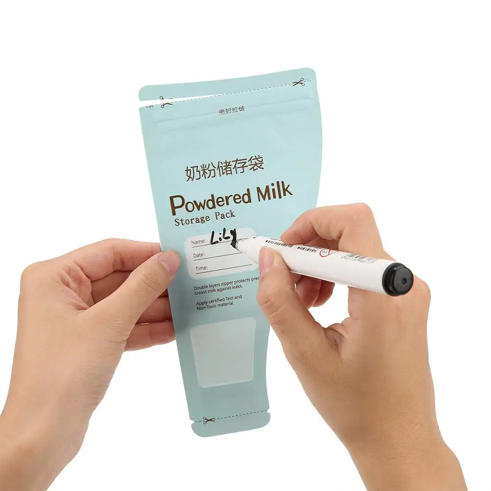 Baby Formula Dispenser 50g, Storage Bags Christmas Portable Travel Milk Powder Formula Container Candy Fruit Snack Storage