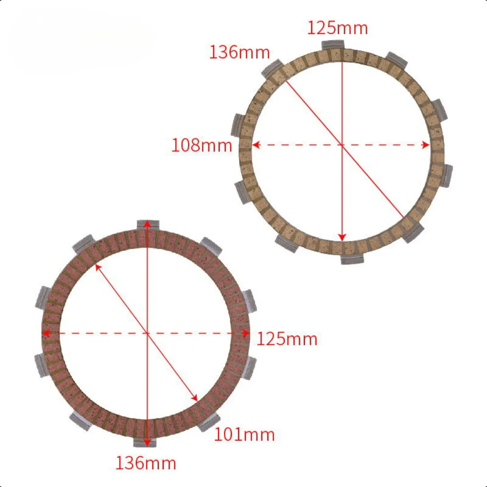 Motorcycle Clutch Friction Plate and Steel Clutch Plate Kit For HONDA CBR600RR CBR 600 RR PC37 2005 2003-2015