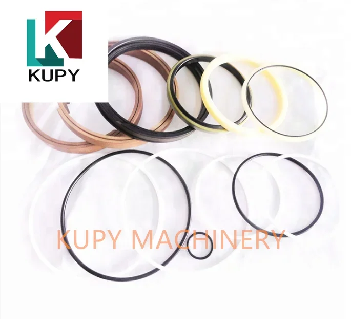 

KUPY Новый комплект уплотнений цилиндра стрелы 31Y1-09990 для Hyundai R250-7 R250LC-7 Комплект уплотнений стрелы