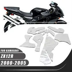 Motorcycle Accessories Pre-Cut Belly Fairing Heat Shield Mat Insulation Protection For Kawasaki Ninja ZX12R 2000-2005 ZX-12R