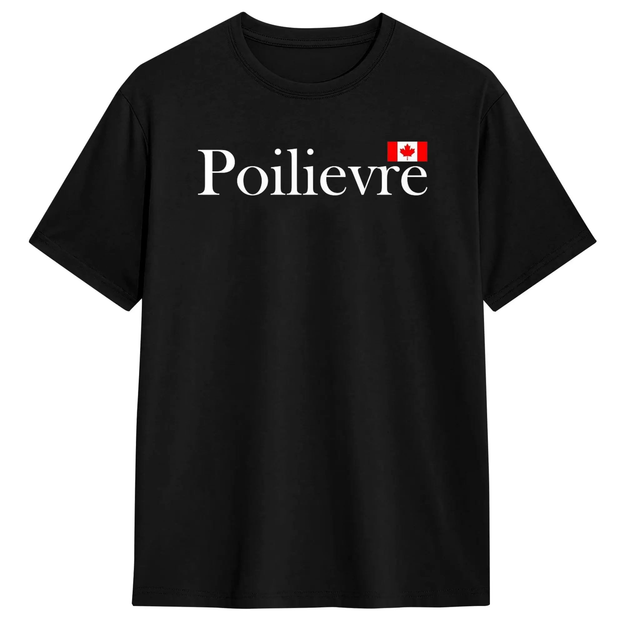Poilievre 2025 Make Canada Strong Again  T Shirt Men's T-Shirts Summer Crew Neck Trendy Cool Tees Dropshipping Big Size Clothing