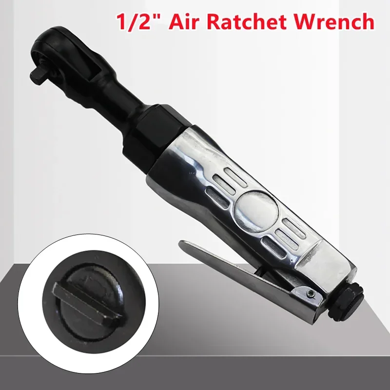 

1/2 "пневматический ключ с трещоткой, 90-градусный триггер, прямой воздушный ключ, мини-пистолет, инструмент, сверхмощный прямоугольный пневматический ключ с трещоткой