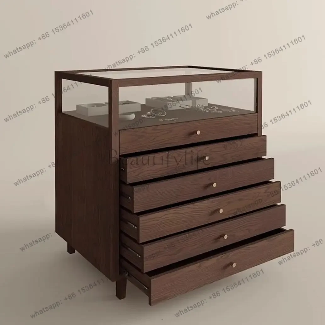 LD Jewelry and eyewear store, island display cabinet, assembly table, second-hand